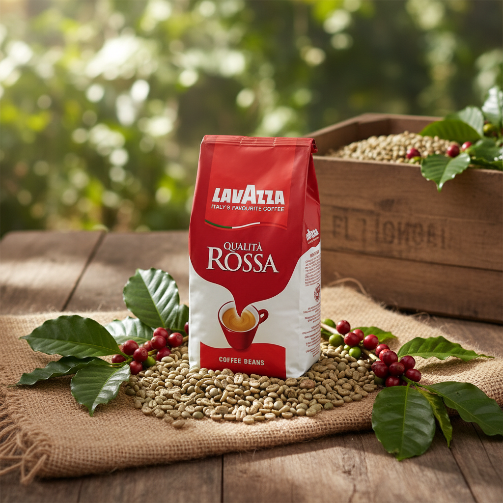 Lifestyle scene with people enjoying Lavazza coffee