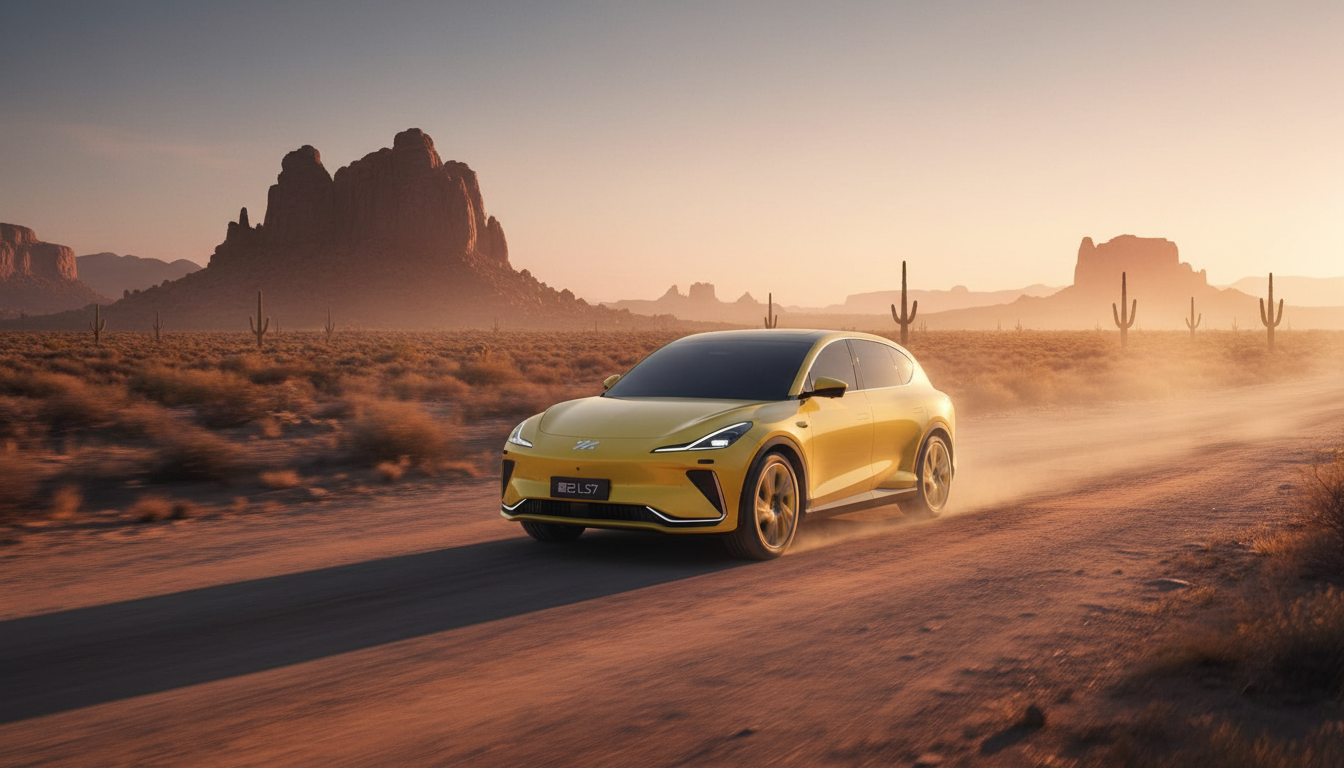 IM LS7 in a natural landscape