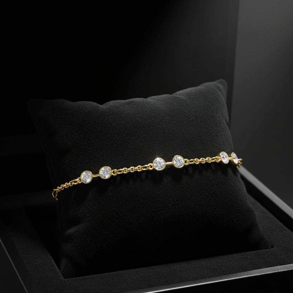 Swarovski bracelet lifestyle placement