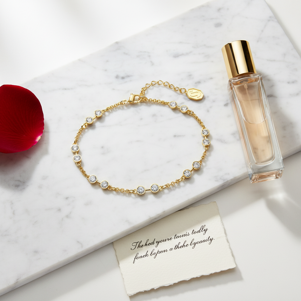 Swarovski bracelet detail with stones